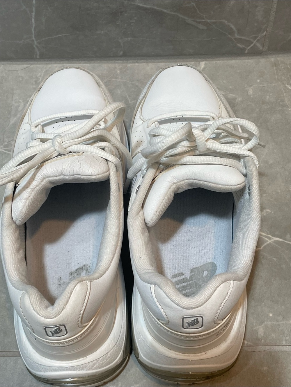 New Balance 928 Women's White Sneakers - Picture 7 of 10